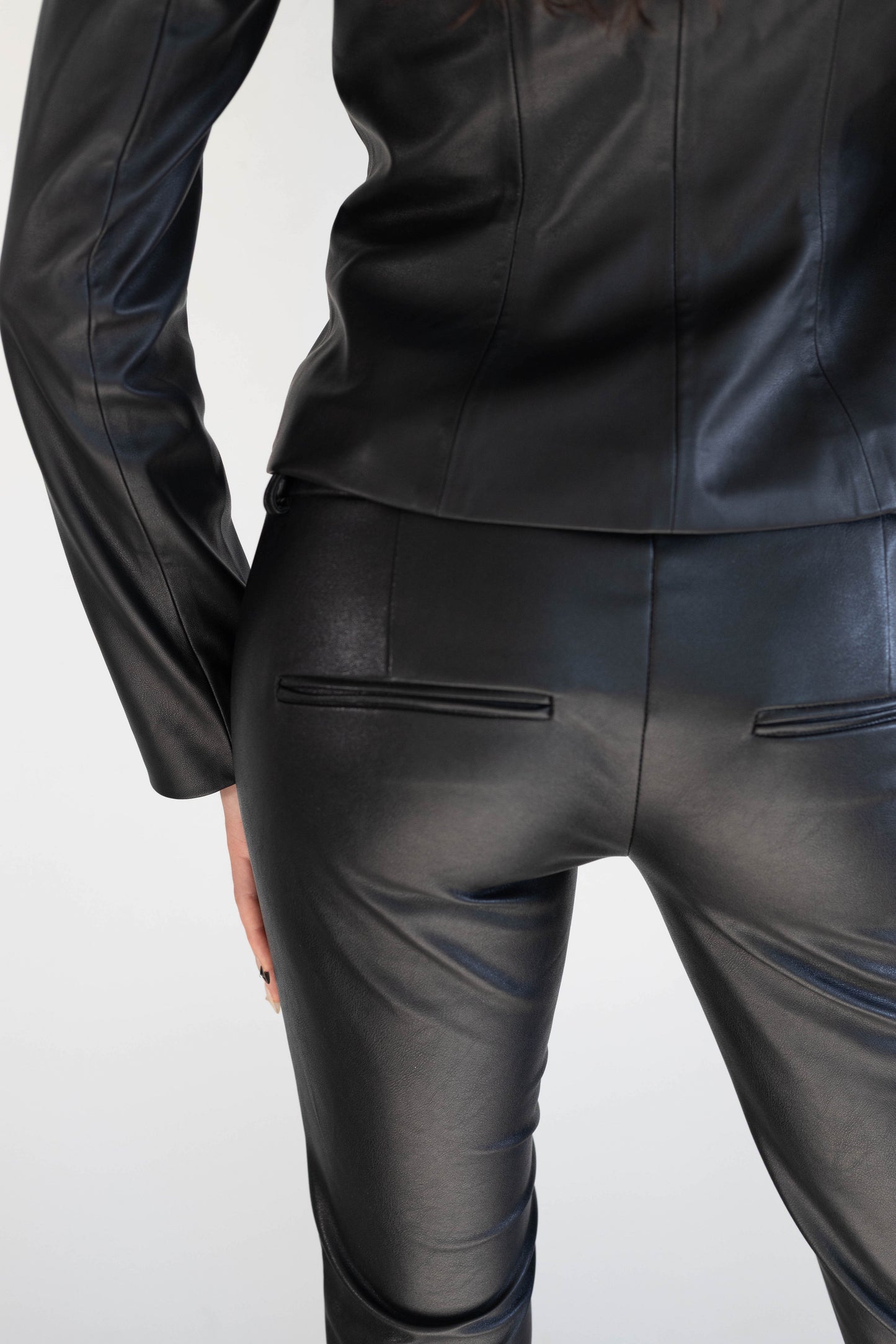 The Elena Pant - Leather