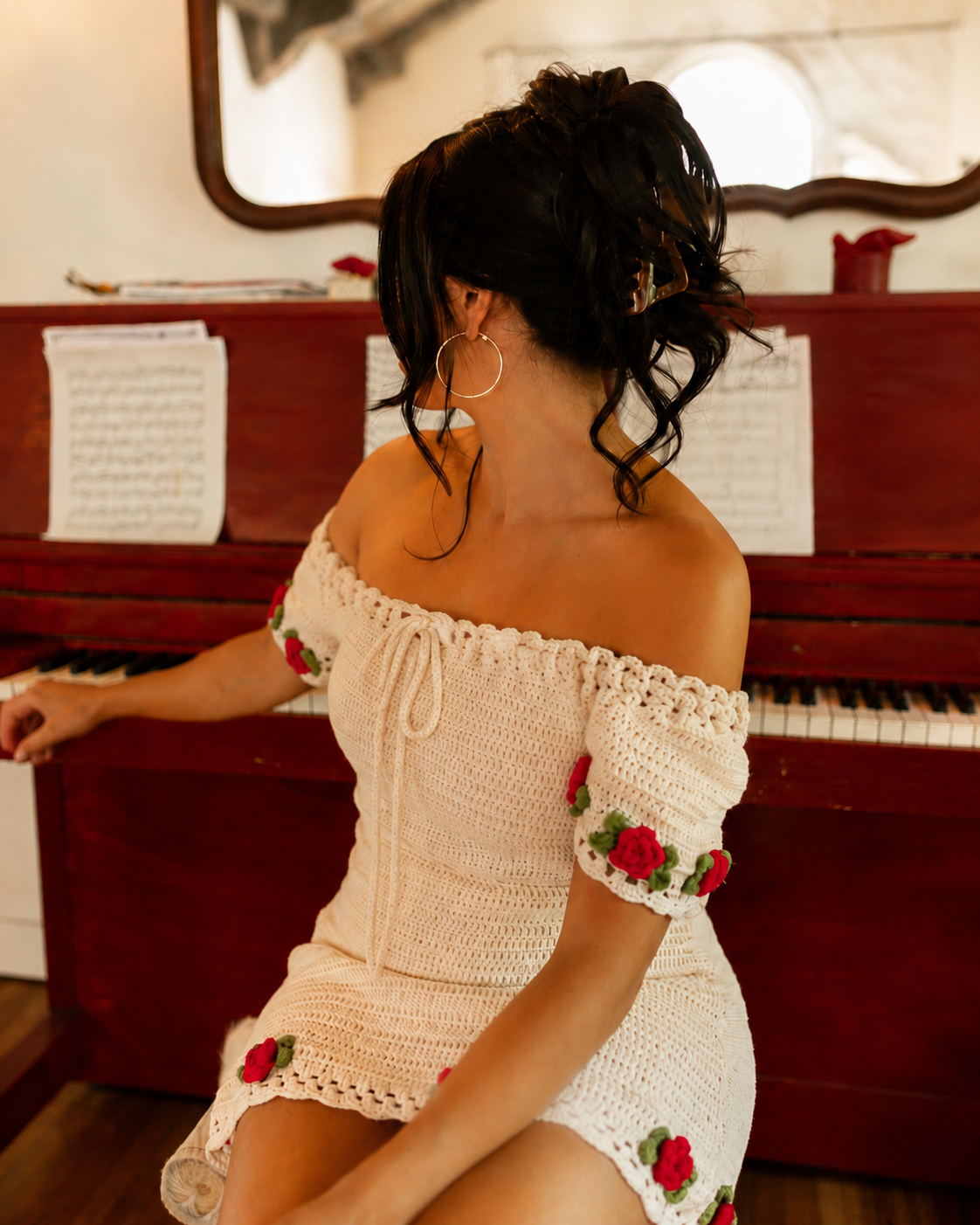 Rosa Crochet Dress